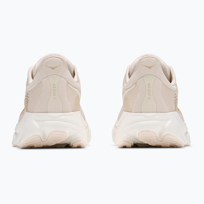 Women's running shoes HOKA Arahi 9 alabaster/oat milk 4