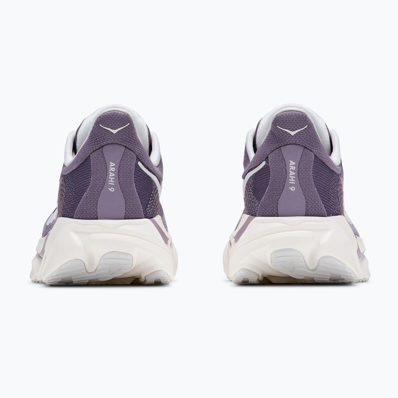 Women's running shoes HOKA Arahi 9 purple fog/mellow lilac 4