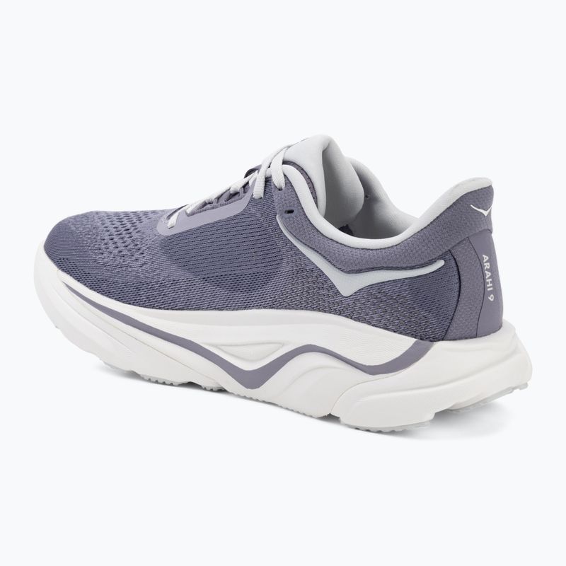 Women's running shoes HOKA Arahi 9 purple fog/mellow lilac 3