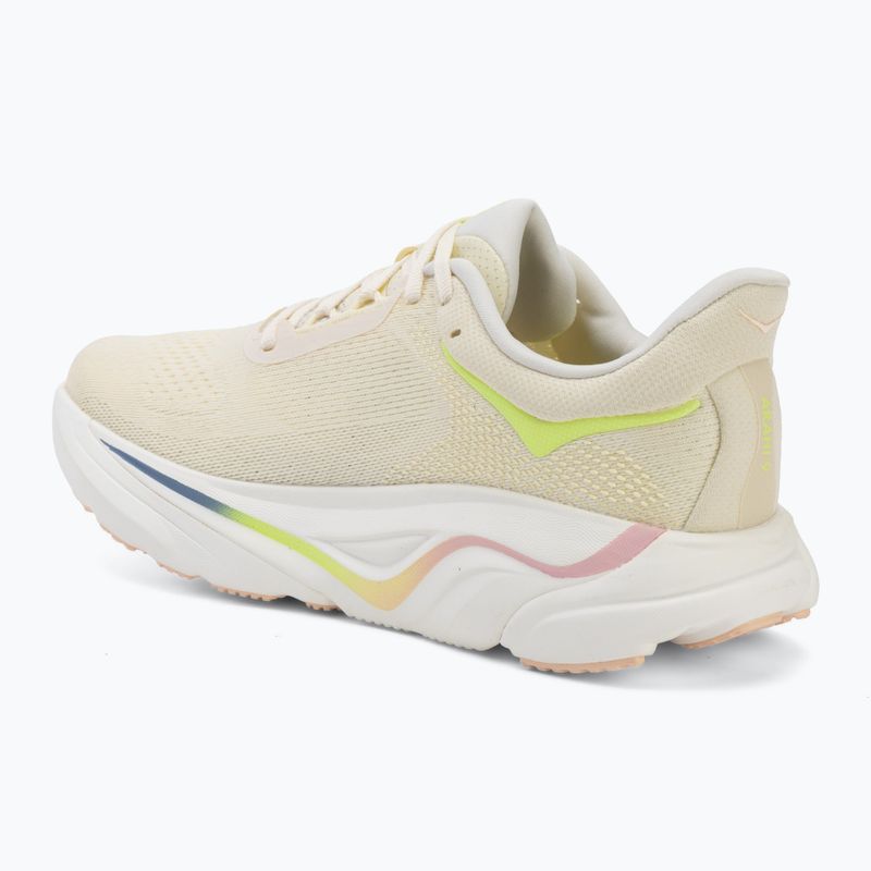 Women's running shoes HOKA Arahi 9 vintage yellow/alabaster 3