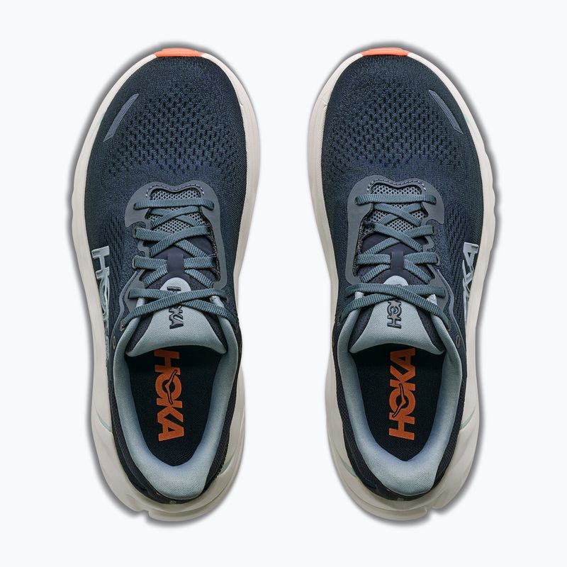 Women's running shoes HOKA Arahi 9 varsity navy/faded navy 5