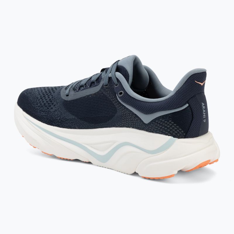 Women's running shoes HOKA Arahi 9 varsity navy/faded navy 3