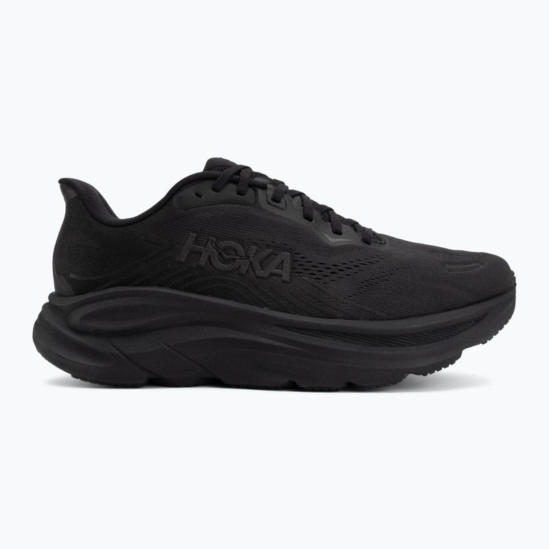 Men's running shoes Hoka Clifton 11 black/black 2