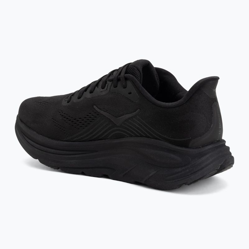 Men's running shoes Hoka Clifton 11 black/black 3