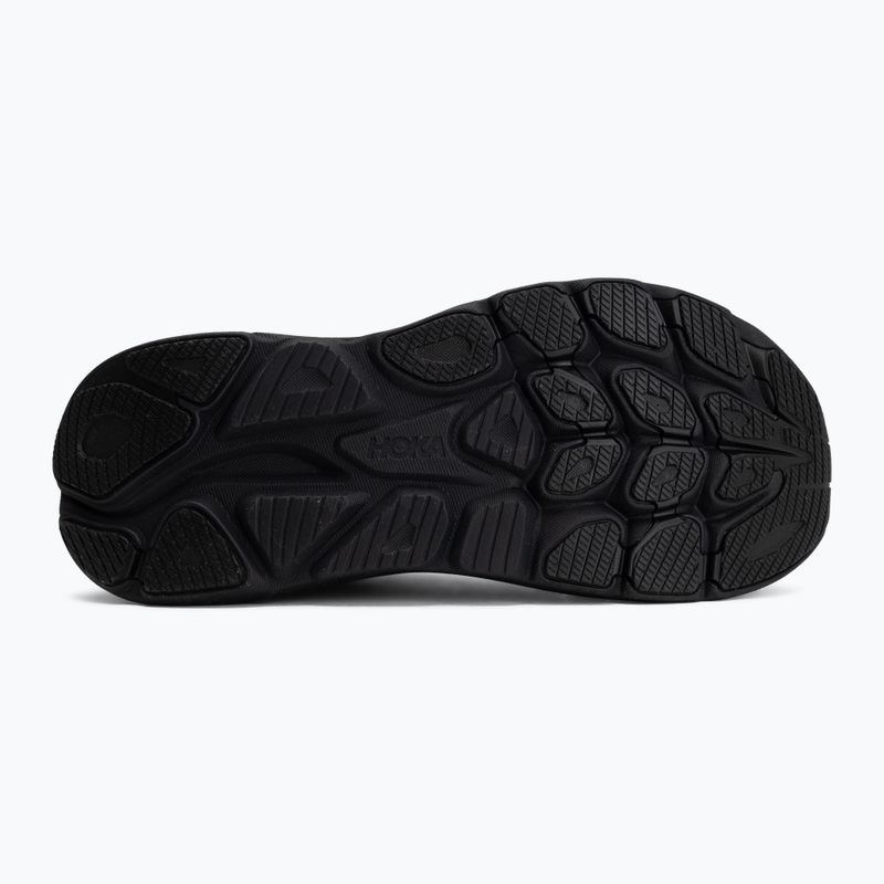 Men's running shoes Hoka Clifton 11 black/black 4