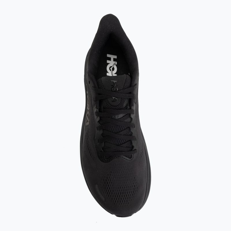 Men's running shoes Hoka Clifton 11 black/black 5