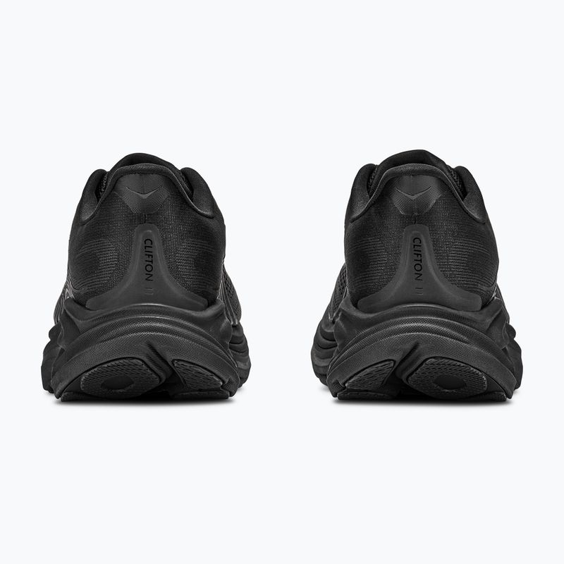 Men's running shoes Hoka Clifton 11 black/black 4