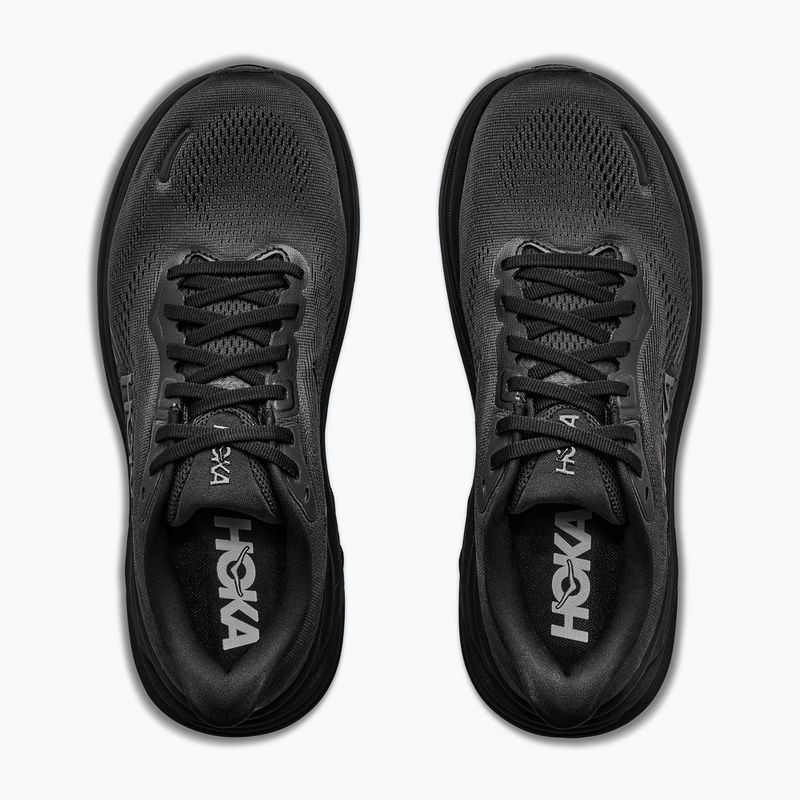 Men's running shoes Hoka Clifton 11 black/black 5