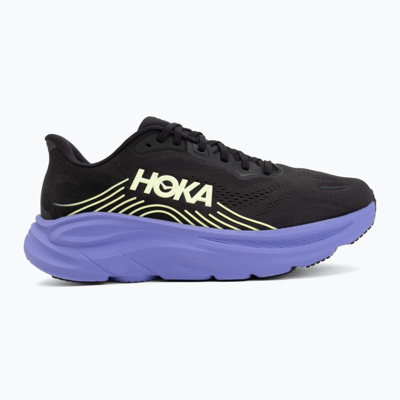 Men's running shoes Hoka Clifton 11 black/neon yuzu 2