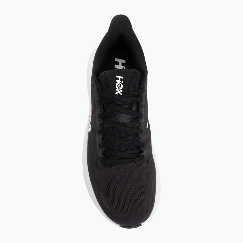 Men's running shoes Hoka Clifton 11 black/white 5