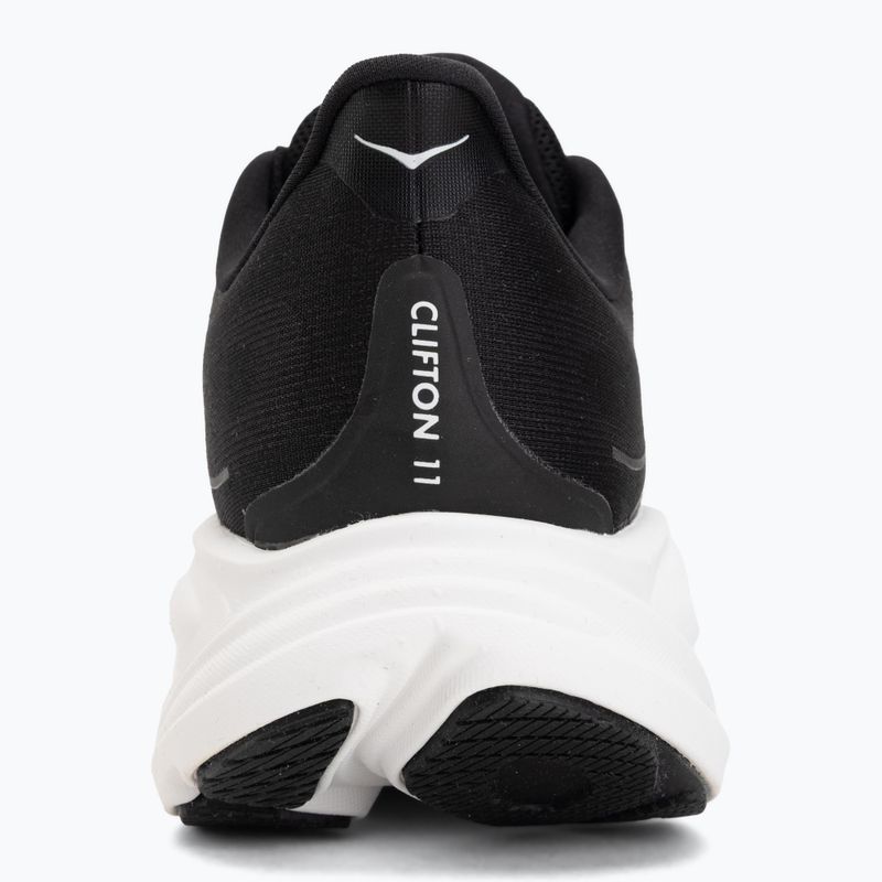 Men's running shoes Hoka Clifton 11 black/white 6