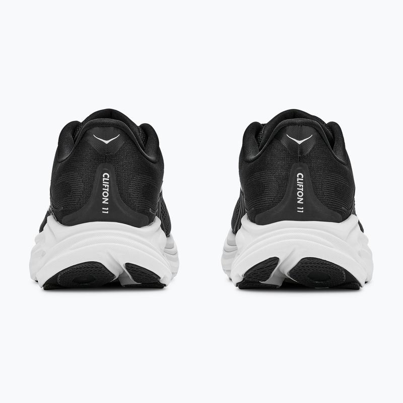 Men's running shoes Hoka Clifton 11 black/white 4