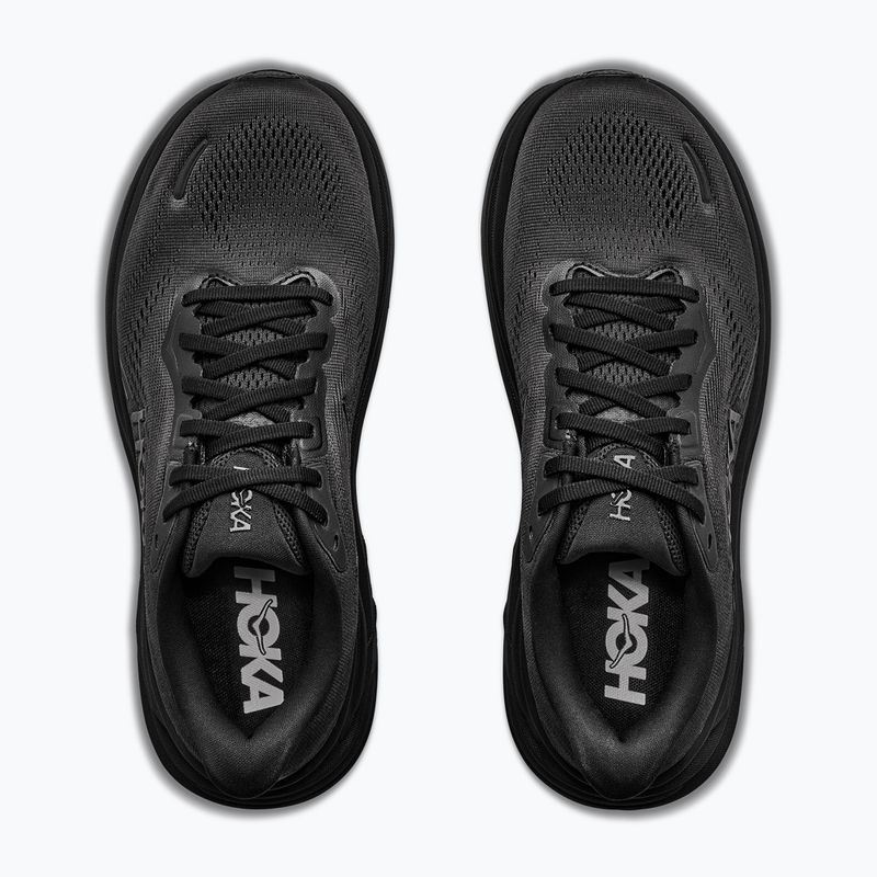 Women's running shoes Hoka Clifton 11 black/black 5