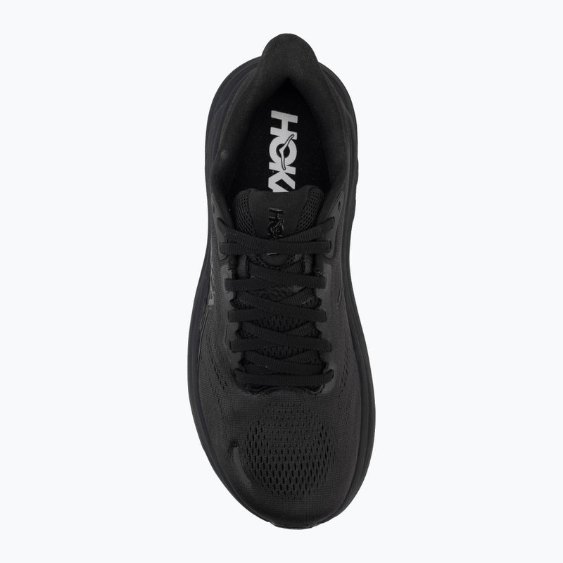 Women's running shoes Hoka Clifton 11 black/black 5