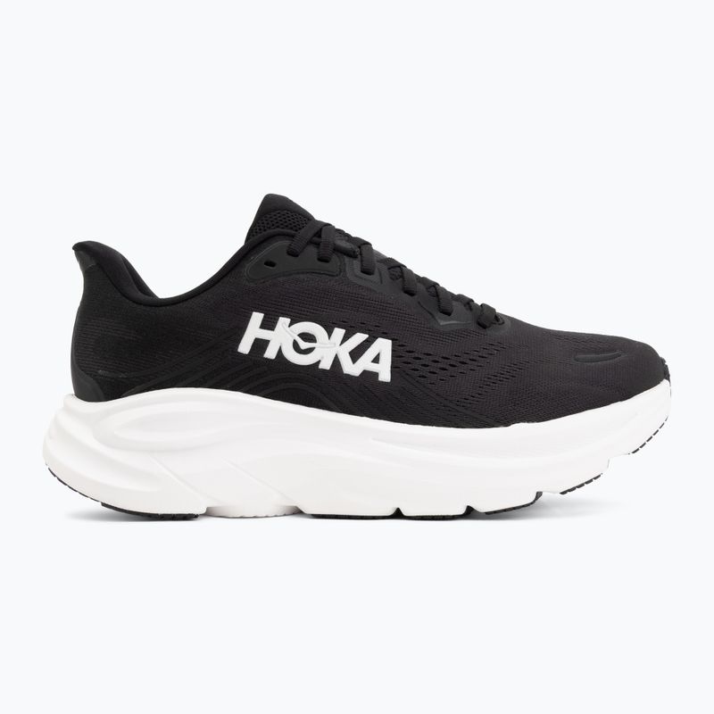 Women's running shoes Hoka Clifton 11 black/white 2