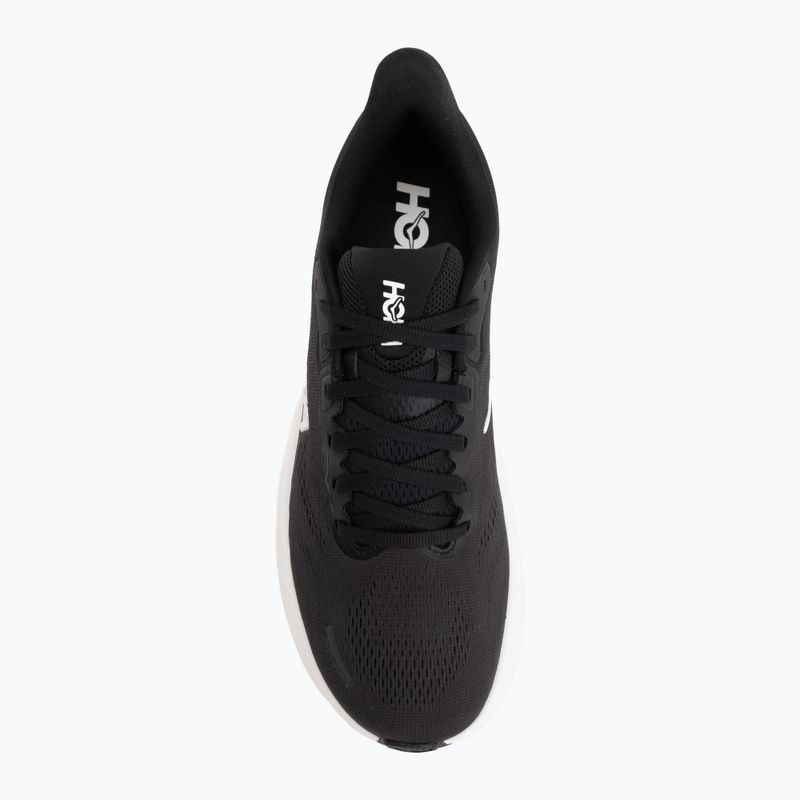 Women's running shoes Hoka Clifton 11 black/white 5