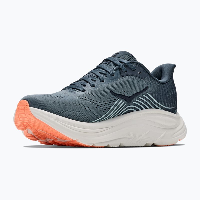 Women's running shoes Hoka Clifton 11 faded navy/glimmering blue 2