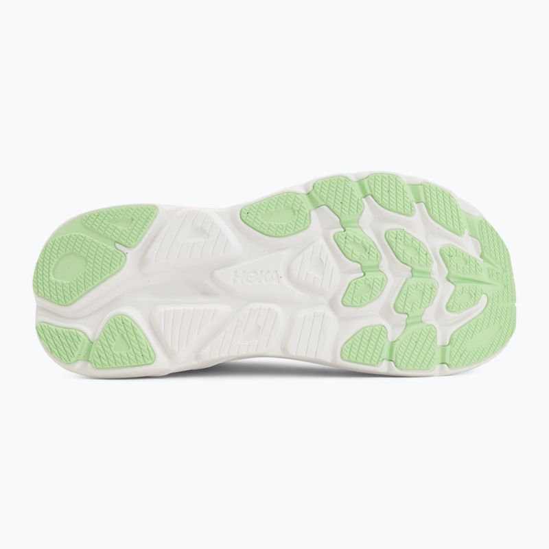 Women's running shoes Hoka Clifton 11 frost/neon yuzu 4