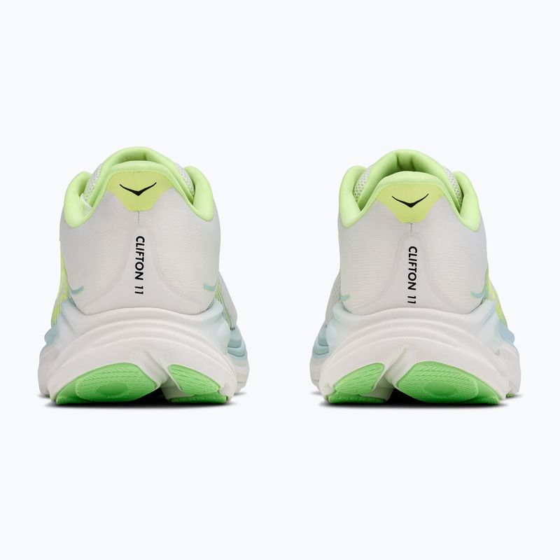 Women's running shoes Hoka Clifton 11 frost/neon yuzu 4