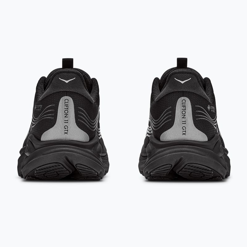 Men's running shoes HOKA Clifton 11 GTX black/black 4