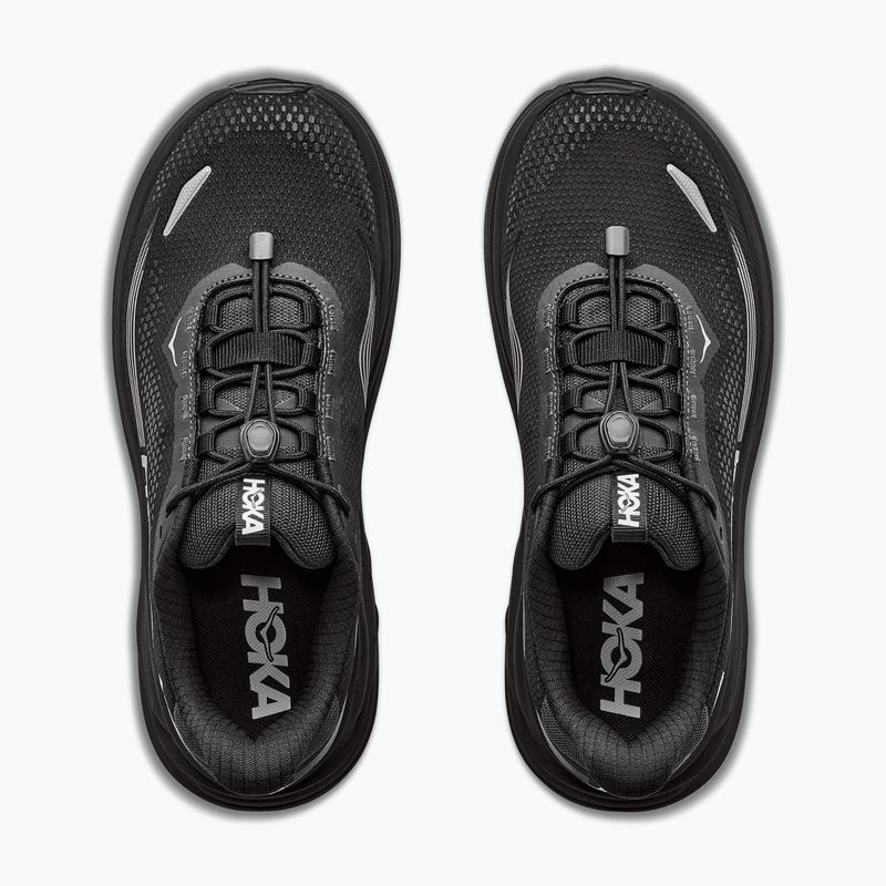 Men's running shoes HOKA Clifton 11 GTX black/black 5