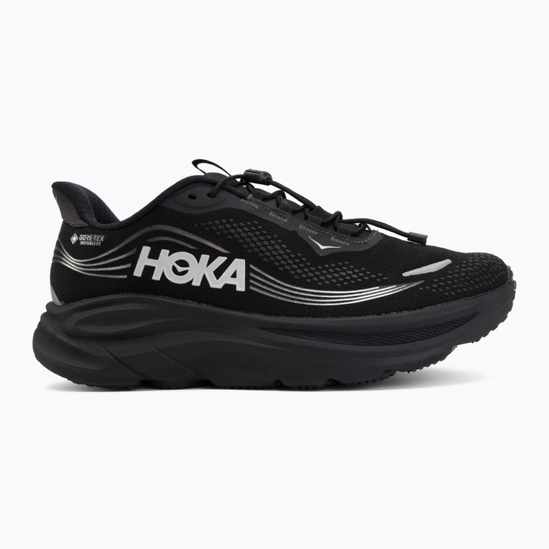 Men's running shoes HOKA Clifton 11 GTX black/black 2