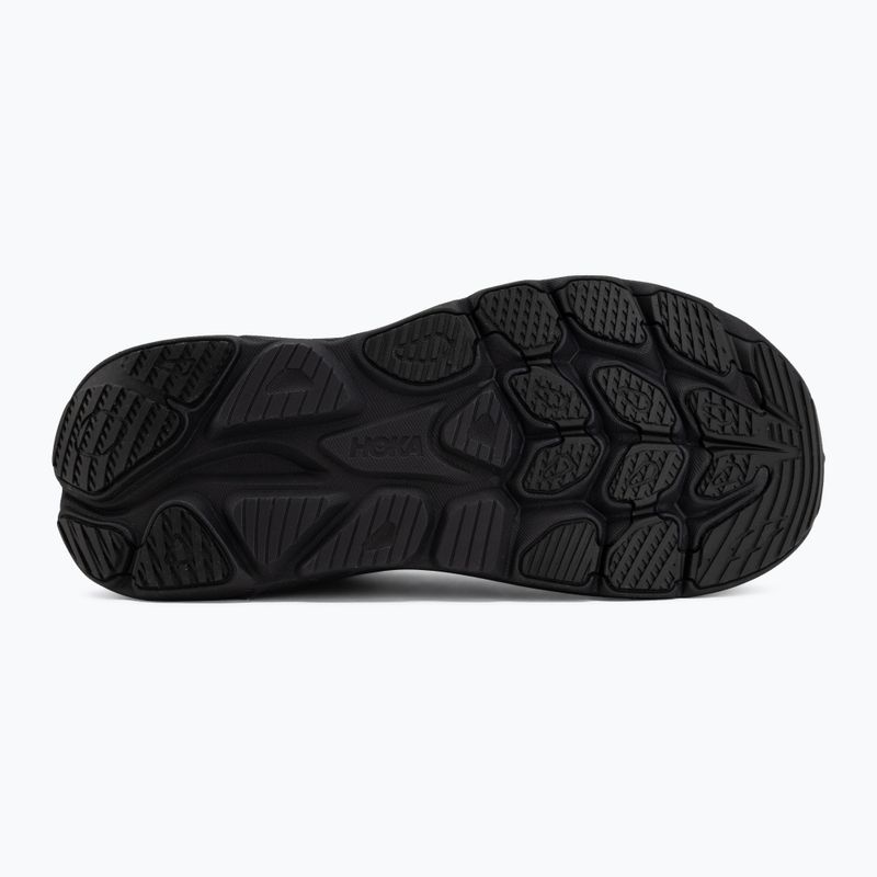 Men's running shoes HOKA Clifton 11 GTX black/black 4