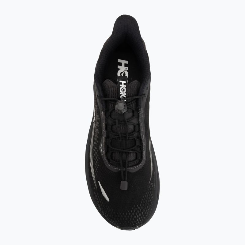 Men's running shoes HOKA Clifton 11 GTX black/black 5