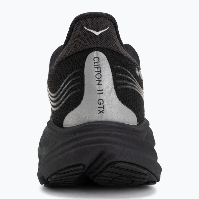 Men's running shoes HOKA Clifton 11 GTX black/black 6