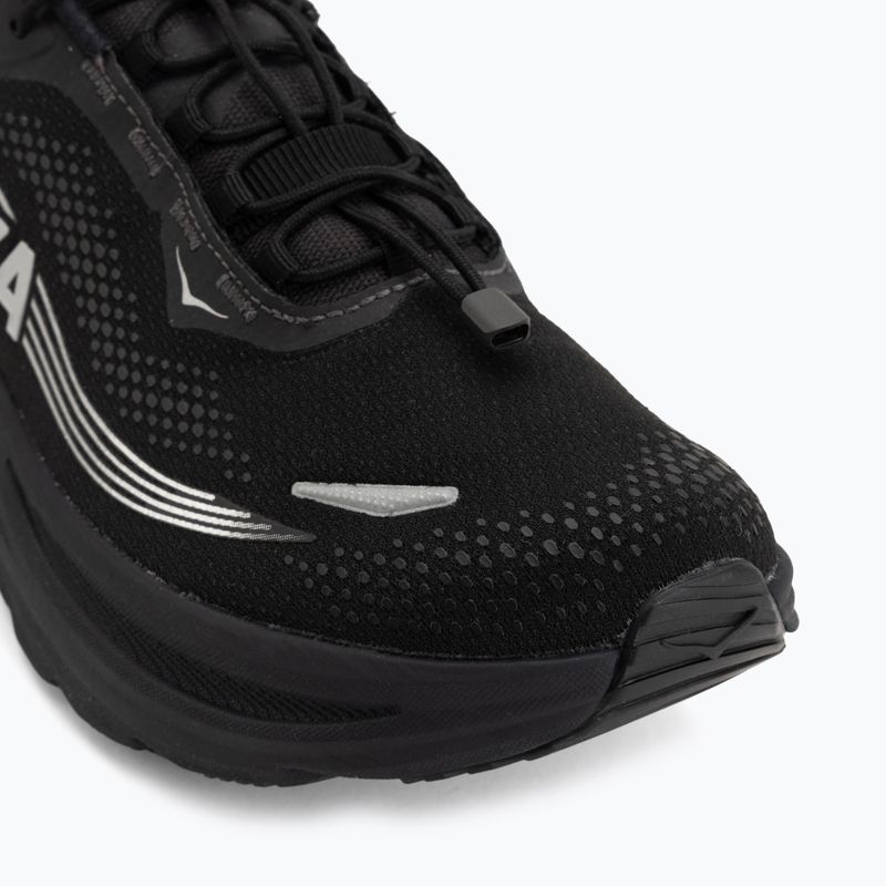 Men's running shoes HOKA Clifton 11 GTX black/black 7