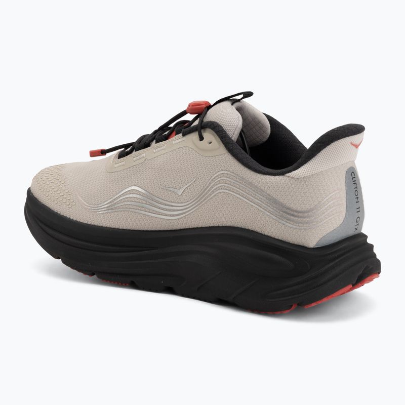 Men's running shoes HOKA Clifton 11 GTX river rock grey/carbon black 3