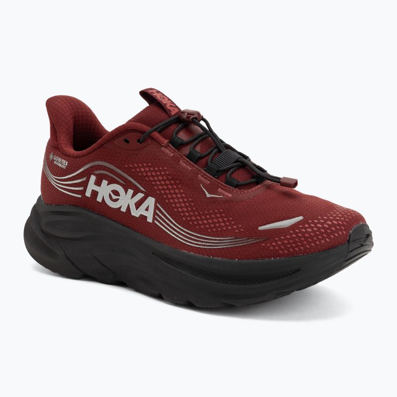 Men's running shoes HOKA Clifton 11 GTX varsity burgundy/carbon black