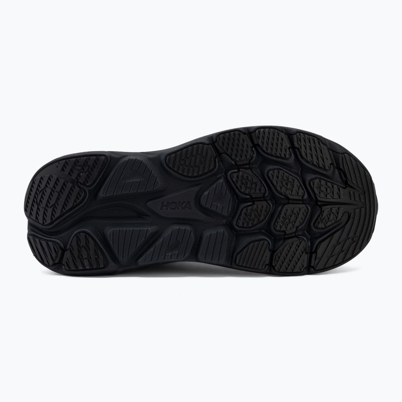 Women's running shoes HOKA Clifton 11 GTX black/black 4