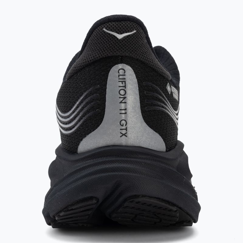 Women's running shoes HOKA Clifton 11 GTX black/black 6