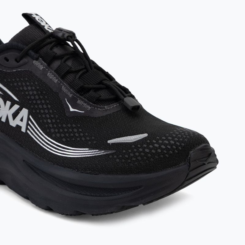 Women's running shoes HOKA Clifton 11 GTX black/black 7