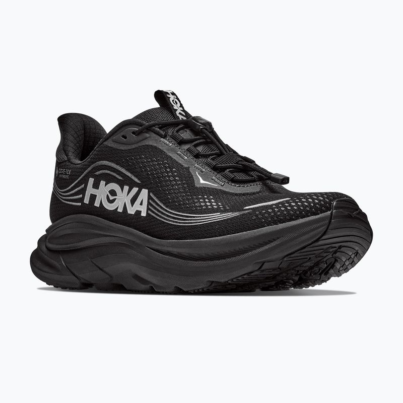 Women's running shoes HOKA Clifton 11 GTX black/black