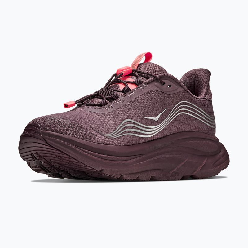Women's running shoes HOKA Clifton 11 GTX smoky quartz/deep mauve 4