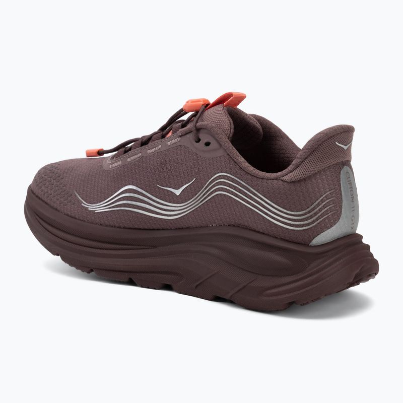 Women's running shoes HOKA Clifton 11 GTX smoky quartz/deep mauve 3