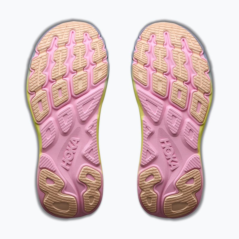 Women's running shoes HOKA Rincon 5 alabaster/tangerine glow 7