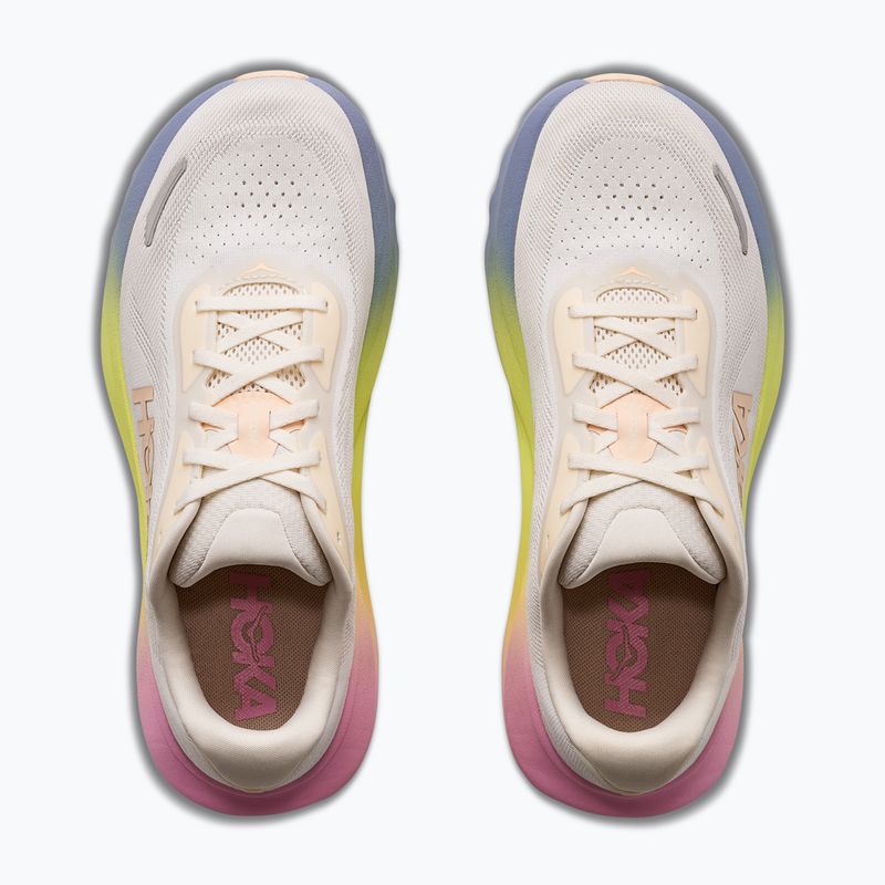 Women's running shoes HOKA Rincon 5 alabaster/tangerine glow 8