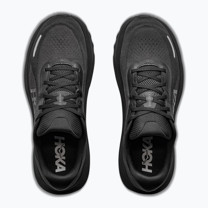 Women's running shoes HOKA Rincon 5 black/black 8