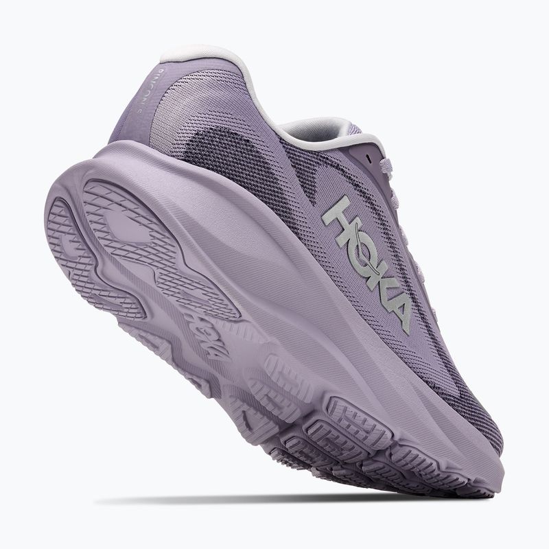 Women's running shoes HOKA Rincon 5 mellow lilac/silver 5