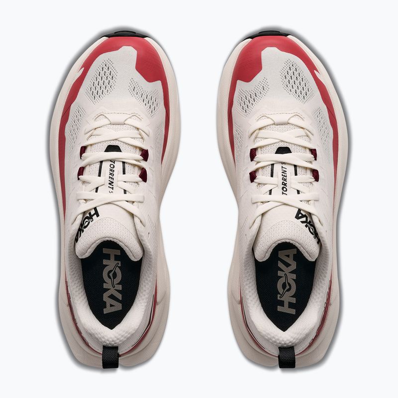 Women's running shoes HOKA Torrent 5 alabaster/burnt red 8