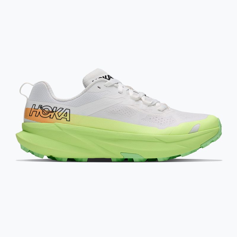 Women's running shoes HOKA Torrent 5 frost/neon yuzu 2