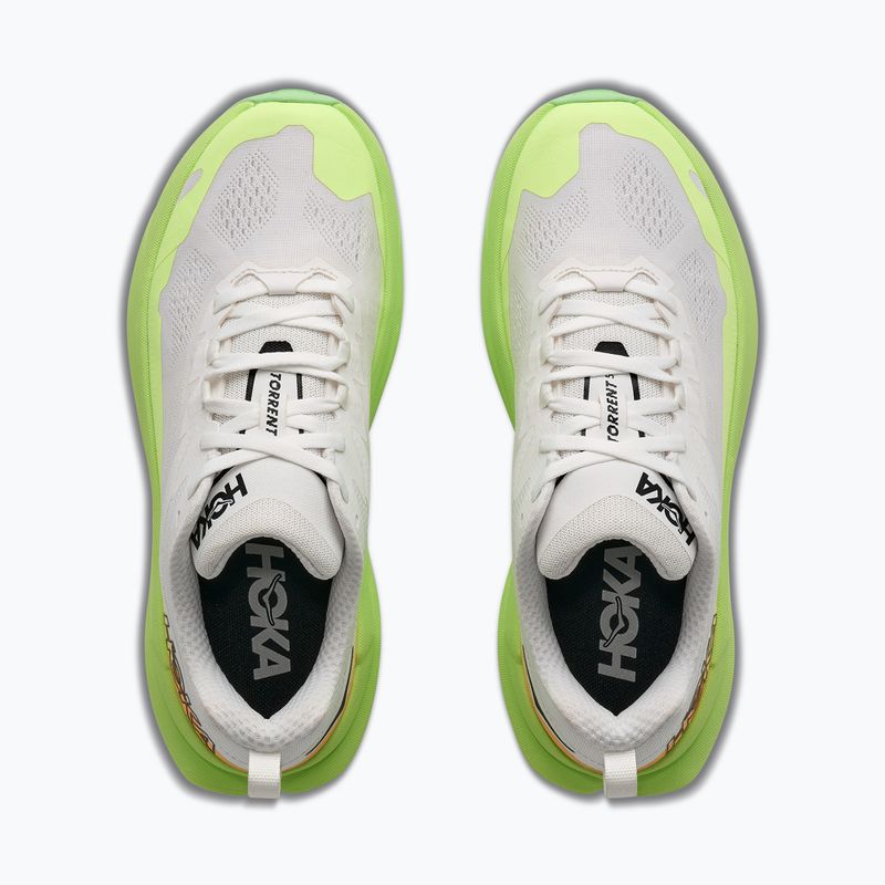 Women's running shoes HOKA Torrent 5 frost/neon yuzu 7