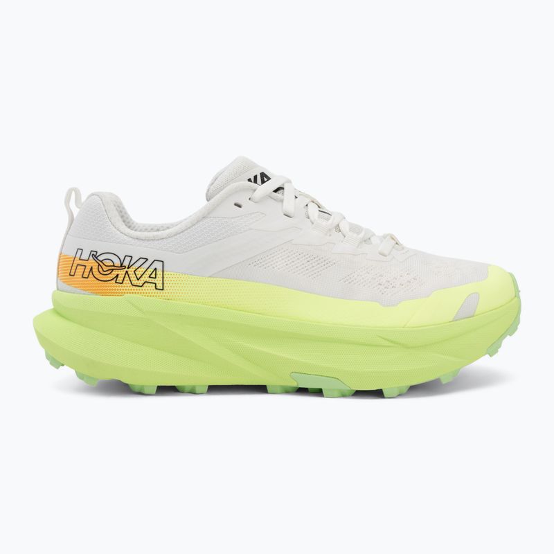 Women's running shoes HOKA Torrent 5 frost/neon yuzu 2