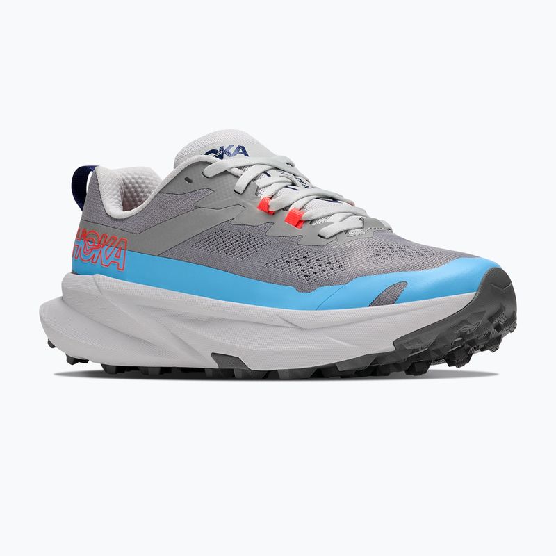 Women's running shoes HOKA Torrent 5 stellar grey/cosmic grey