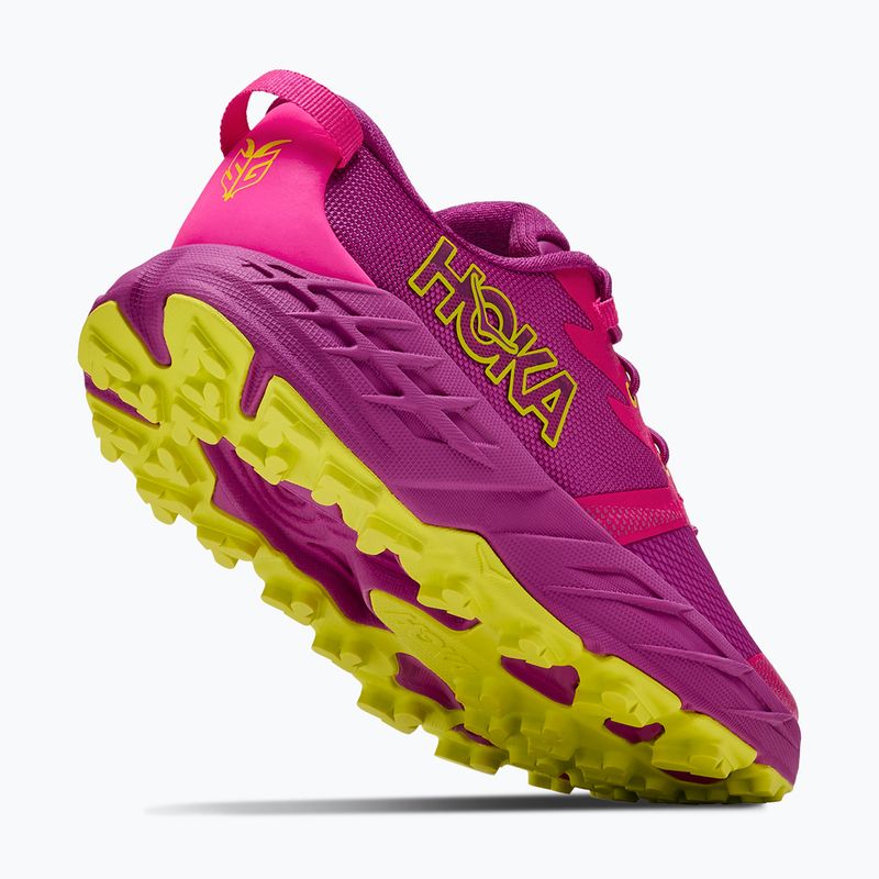 Children's running shoes HOKA Speedgoat 7 fuchsia/fuchsia 5