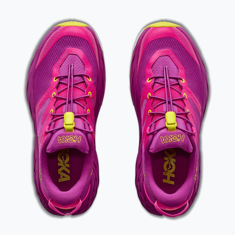 Children's running shoes HOKA Speedgoat 7 fuchsia/fuchsia 8