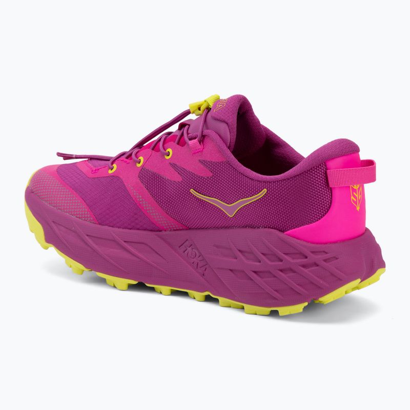 Children's running shoes HOKA Speedgoat 7 fuchsia/fuchsia 3
